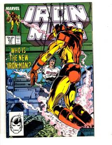 10 Iron Man Marvel Comic Books # 223 224 225 226 227 228 229 230 231 232 CR41