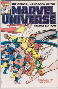 The Official Handbook of the Marvel Universe #10 (1986)