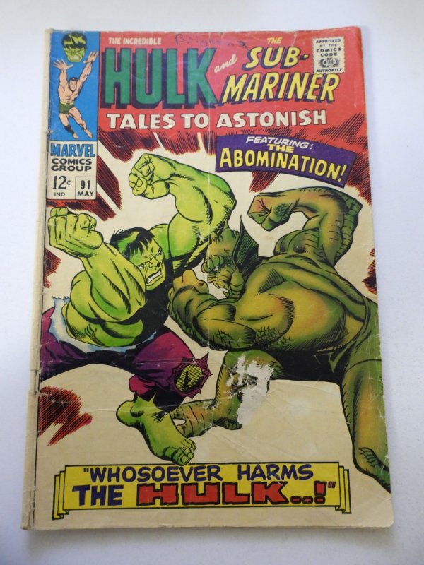 Tales to Astonish #91 (1967) GD Condition See Description