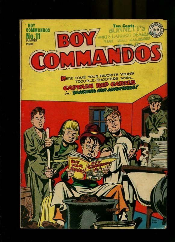BOY COMMANDOS 11-1945-WWII ERA-INFINITY COVER VF 