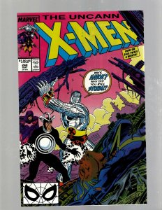 Uncanny X-Men # 248 NM Marvel Comic Book Jim Lee Cyclops Storm Wolverine JH6
