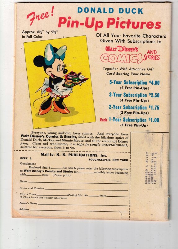 Walt Disney's Comics and Stories #93 (1948) VG Barks UTAH CERT Donald & ...