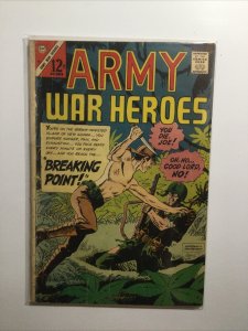 Army War Heroes 16 Very Good Vg 4.0 Charlton Comics
