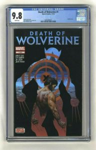 Death of Wolverine #1 - CGC 9.8 - Marvel Comics - 2014 - Steve McNiven Art!