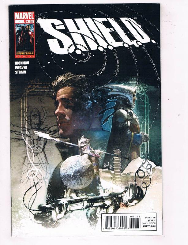 Shield #1 VF Marvel Comics Comic Book Hickman Avengers 2010 DE46