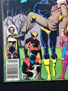 The Uncanny X-Men #167 Newsstand Edition (1983) FN+