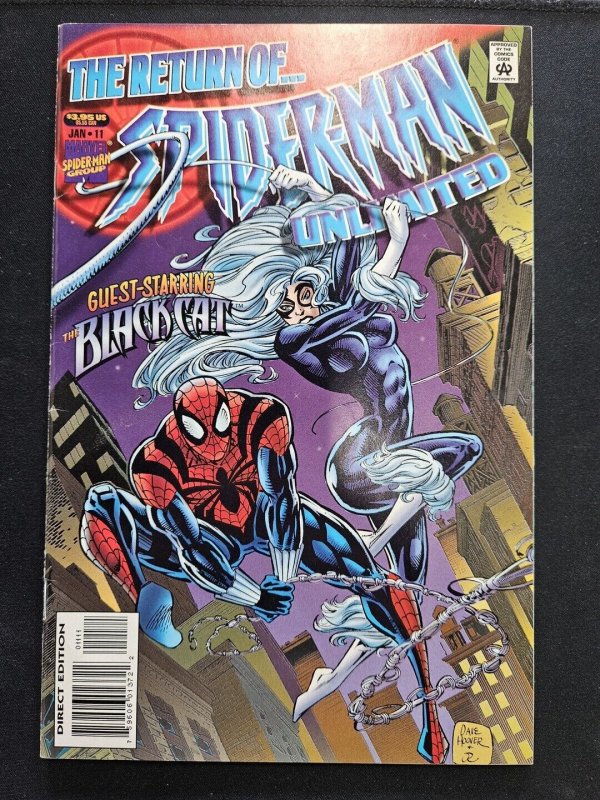 Spider-man Unlimited #11 Vf Black Cat Marvel Comics c145 | Comic Books -  Modern Age, Marvel, Spider-Man / HipComic