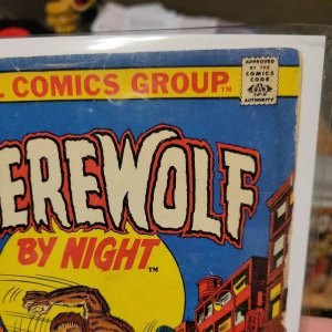 Werewolf by Night #9 1973 FN- 1st Series Jack is captured by the Tatterdemalion