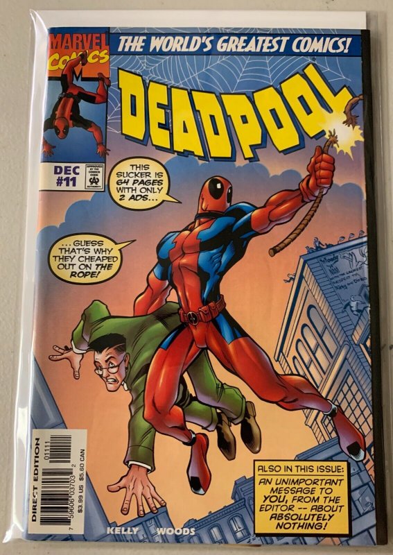 Deadpool #11 Marvel 1st Series (8.0 VF) (1997)
