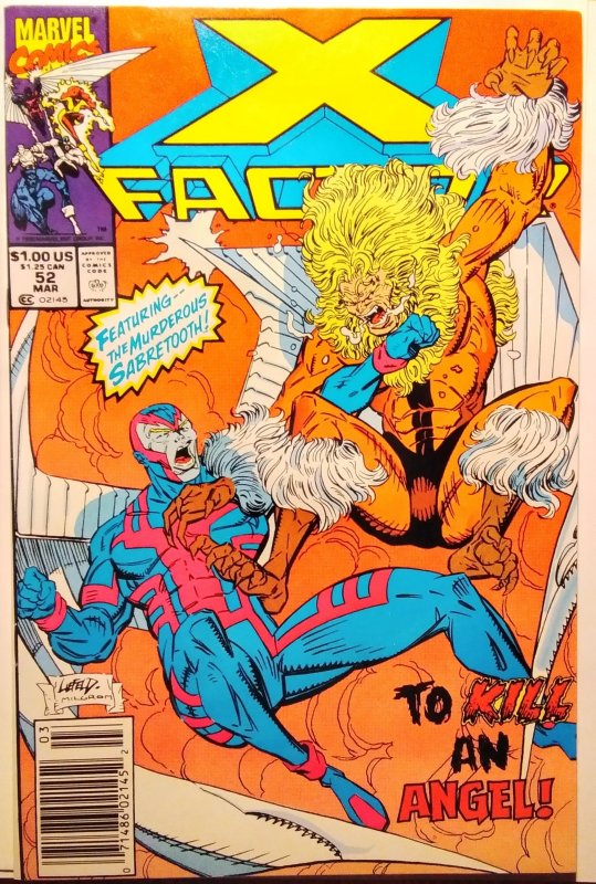 X-Factor #52 Newsstand (1990)