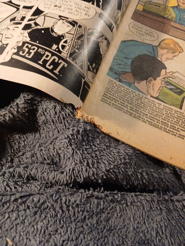 1963 Dell tv show comic CAR 54 WHERE ARE YOU #5 ~ low grade