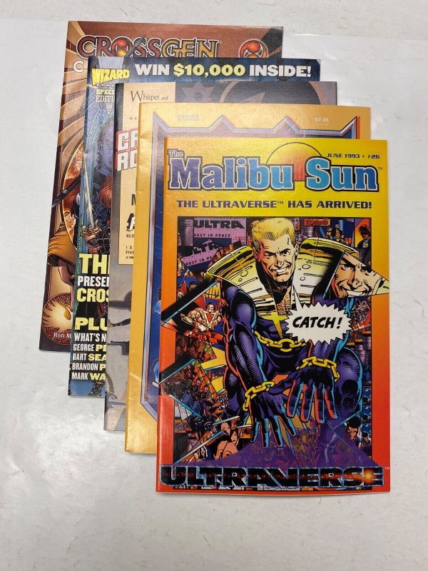 5 CROSSGEN comic books Crossgen Chronicles Wizard Crossroads Cyclops 23 KM37