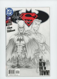 Superman / Batman #8 - Signed by Michael Turner & Peter Steigerwald (9.2) 2004