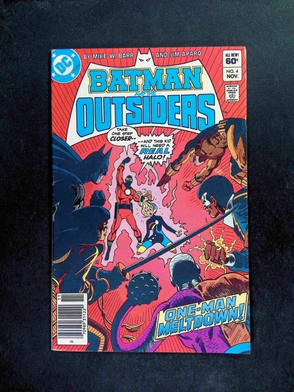 Batman and the Outsiders #4  DC Comics 1983 FN Newsstand