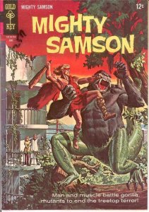 MIGHTY SAMSON 10 VG   June 1967 COMICS BOOK