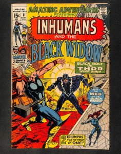Amazing Adventures #8 Black Widow Inhumans Thor!