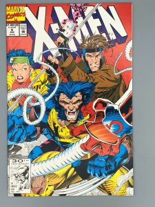 X-Men #4 (1992) VF/NM - 1st app Omega Red ~ WHITE PAGES
