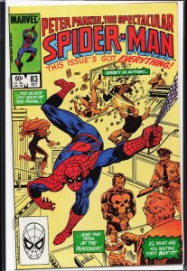 The Spectacular Spider-Man #83 (1983) Spider-Man