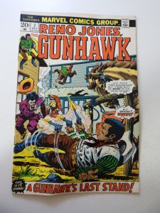 The Gunhawks #7 (1973) VG+ Condition