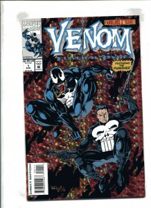 VENOM: FUNERAL PYRE #1 (9.0) FEATURING THE PUNISHER!! 1993