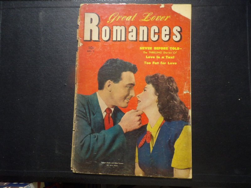 Great Lover Romances #3 (1952) FR