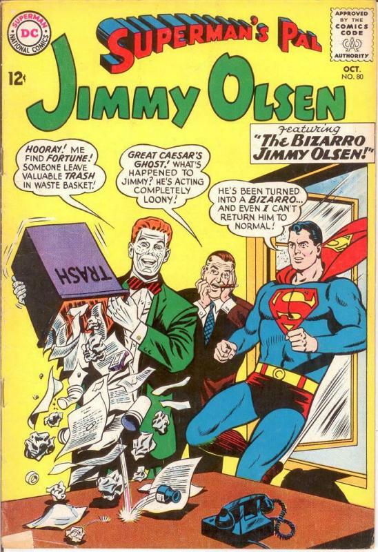 JIMMY OLSEN 80 VG Oct. 1964 COMICS BOOK