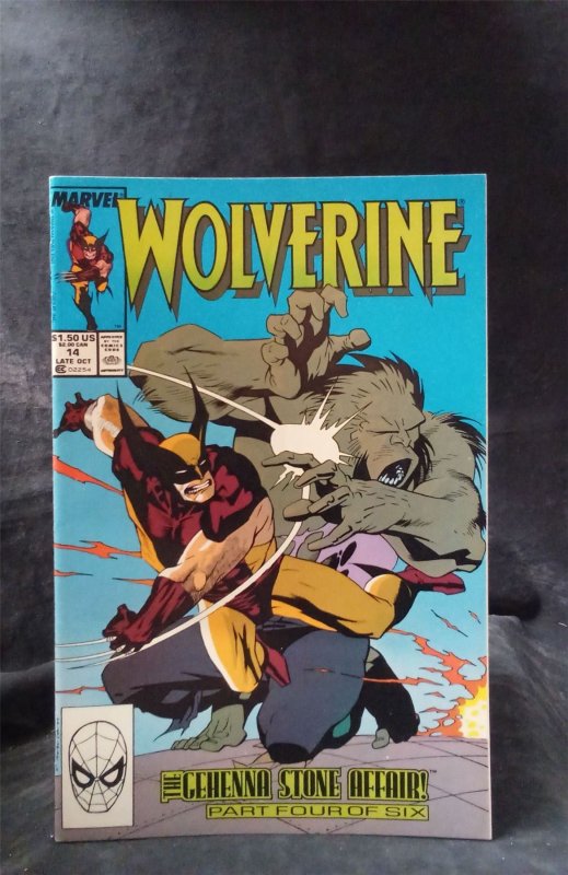 Wolverine #14 1989 Marvel Comics Comic Book