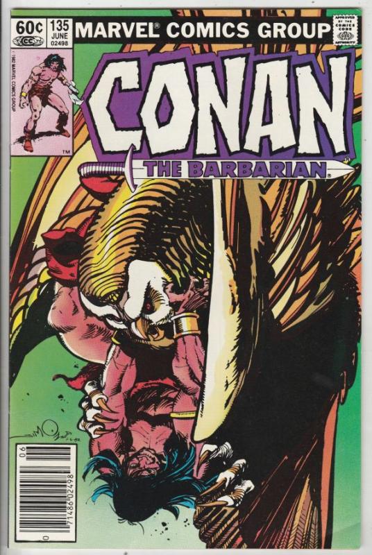 Conan the Barbarian #135 (Jun-82) VF/NM High-Grade Conan the Barbarian