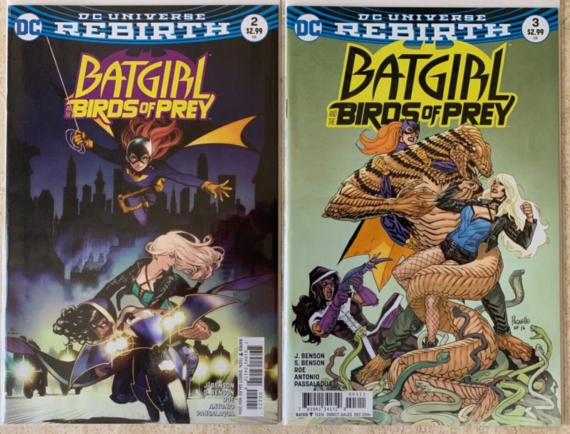 BATGIRL & THE BIRDS OF PREY 1-22 + REBIRTH SPECIAL | 2016 | COMPLETE SERIES