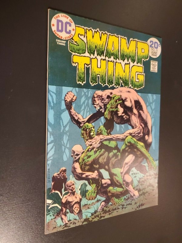 Swamp Thing #10 (1974) VF+ 8.5 Classic Bernie Wrightson art|