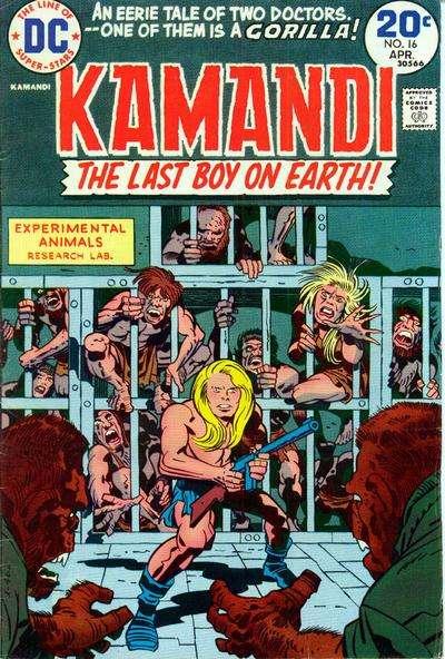 Kamandi: The Last Boy on Earth #16, VF- (Stock photo)