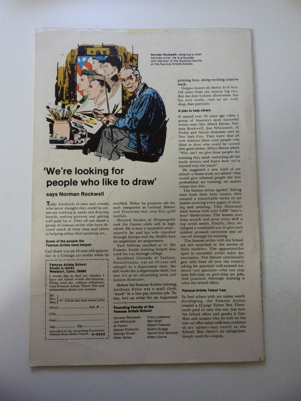 Nick Fury, Agent of SHIELD #16 (1970) FN Condition 1/4 spine split