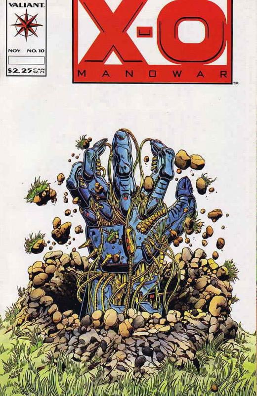 X-O Manowar #10 FN; Valiant | save on shipping - details inside