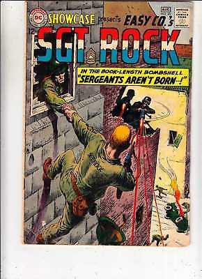 Showcase 45 Sgt Rock strict VG/FN+ 5.5  Tons more Easy Co Kubert 30%- BV$90.75