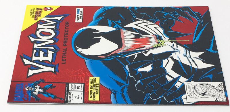 Venom Lethal Protector #1 - NM- Venom is now a hero - KEY ISSUE