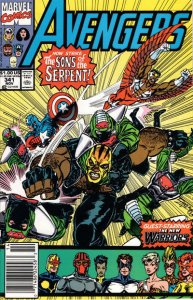 Avengers, The #341 (Newsstand) FN ; Marvel | New Warriors