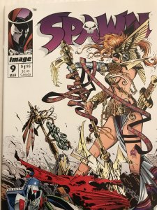 SPAWN #9 : Image 3/93 NM; 1st appearance ANGELA, Beautiful condition