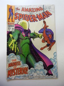 The Amazing Spider-Man #66 (1968) VG+ Condition indentations fc