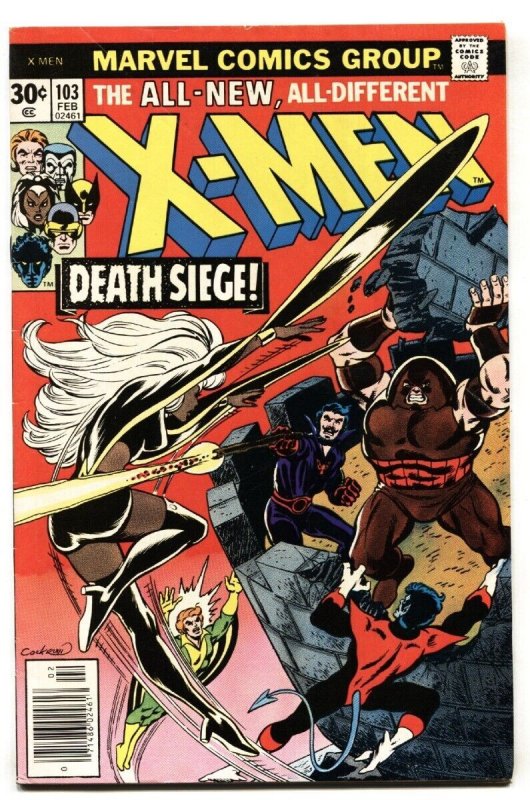 X-MEN #103-WOLVERINE-1976-comic book MARVEL