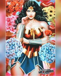 WONDER WOMAN How to Lose Guy Gardner 10 Days #1 WoW! ARIEL DIAZ SPECIAL VARIANT