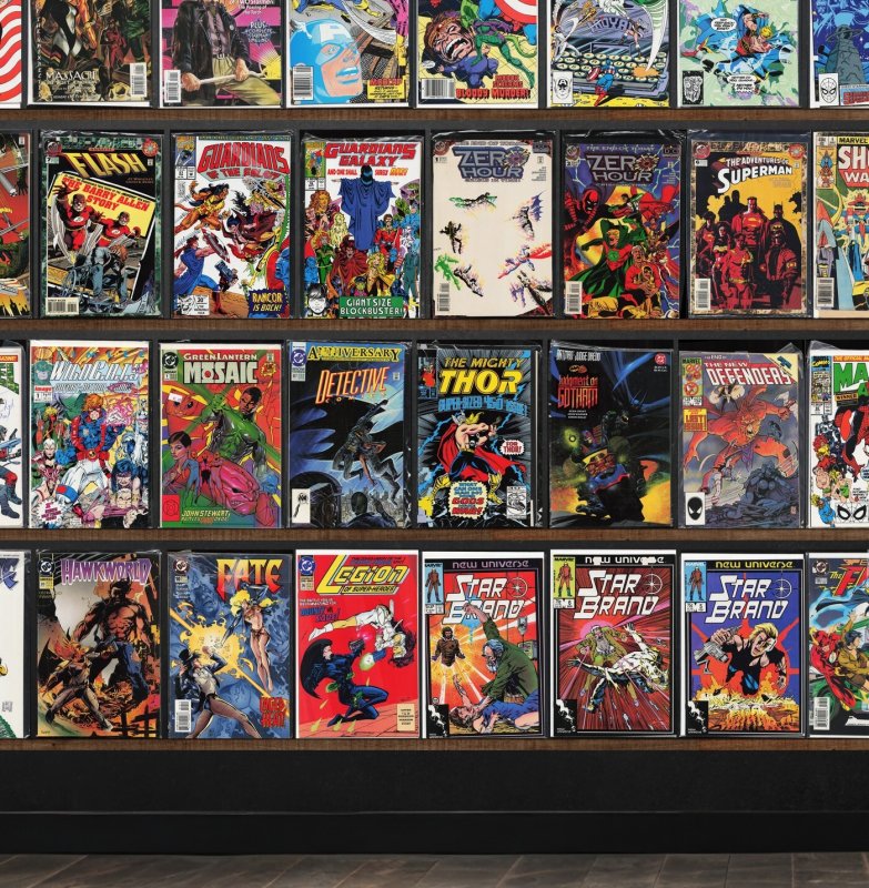 Huge Lot 150+ Comics with Countdown, Captain America, Teen Titans & More!