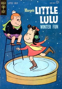 Little Lulu (Marge's ) #167 GD ; Gold Key | low grade comic April 1963 Winter Fu