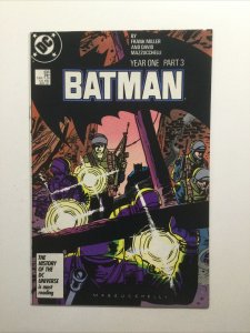 Batman 406 Near Mint Nm Year One Part 3 Dc Comics