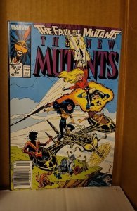 The New Mutants #58 through 61 Newsstand Edition (1987)