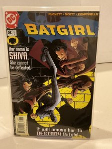 Batgirl #8  2000  9.0 (our highest grade)  Cassandra Cain!  Lady Shiva!