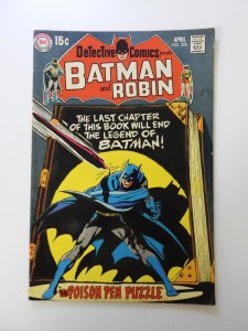 Detective Comics #398 (1970) FN/VF condition