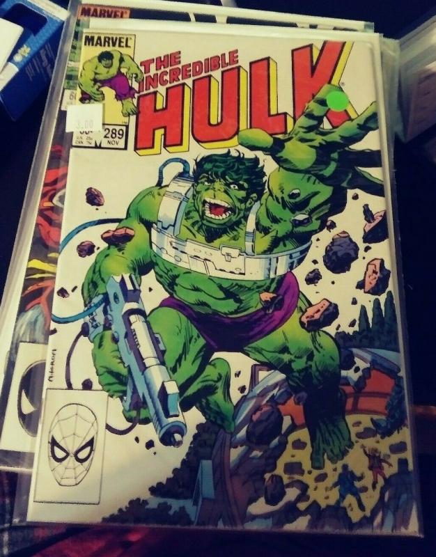 Incredible Hulk  # 289 1984 marvel avengers  modok abomination AVENGERS