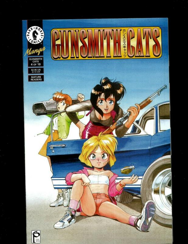 5 Gunsmith Cats Dark Horse Comic Books #1-5 JF21