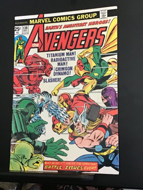 The Avengers #130 1974 50% OFF SALE ON NOW! All-Villain Cover NM- COVELL CERT
