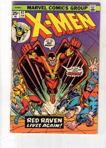 The X-Men #92 (1975) Red Raven, Magneto! Affordable-Grade! VG+ Wow!